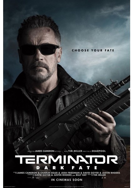 Terminator Dark Fate (2019) 8 (Folyo / Afiş / Poster) 6436 ( 35 cm x 50 cm )