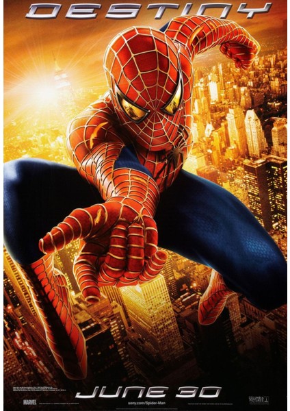 Spider-Man 2 (2004) 2 (Folyo / Afiş / Poster) 5901 ( 35 cm x 50 cm )