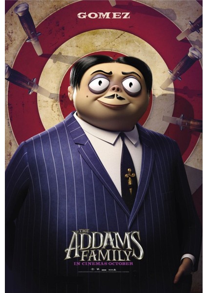 The Addams Family (2019) 2 (Folyo / Afiş / Poster) 6488 ( 35 cm x 50 cm )