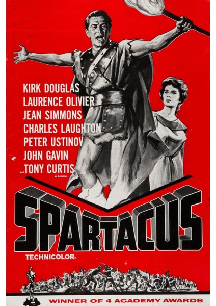 Spartacus (1960) 2 (Folyo / Afiş / Poster) 5873 ( 35 cm x 50 cm )