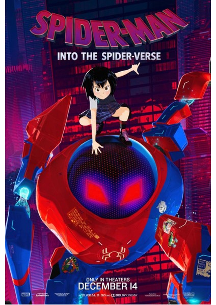 Spider-Man Into The Spider-Verse (2018) 14 (Folyo / Afiş / Poster) 5974 ( 35 cm x 50 cm )