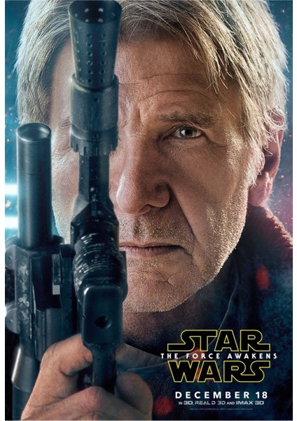 Star Wars The Force Awakens (2015) 13 (Folyo / Afiş / Poster) 6139 ( 35 cm x 50 cm )