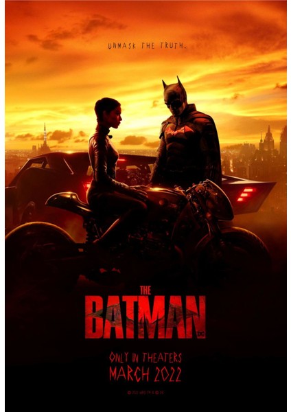 The Batman (2022) 0005 (Folyo / Afiş / Poster) 6563 ( 35 cm x 50 cm )