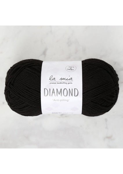 Diamond Siyah El Örgü İpi - L006 - 33724