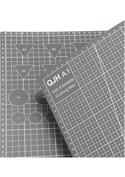 A1 Kesme Matı 90 x 60 cm Kesme Tablası, Cutting Mat, Kesim Altlığı - Gri modelleri