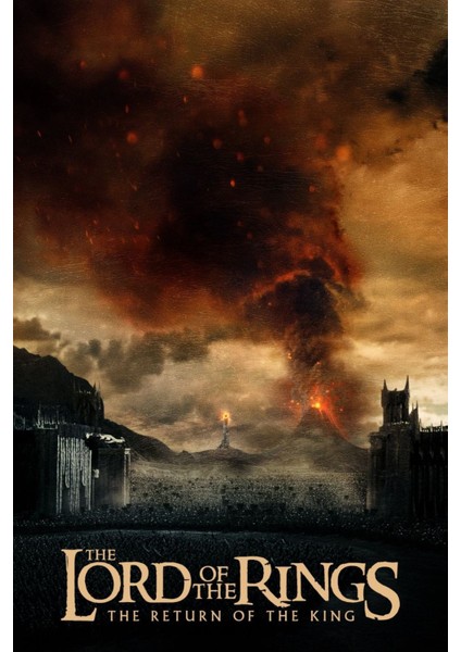 The Lord Of The Rings The Return Of The King (2003) 0002 (Folyo / Afiş / Poster) 7493 ( 35 cm x 50 cm )