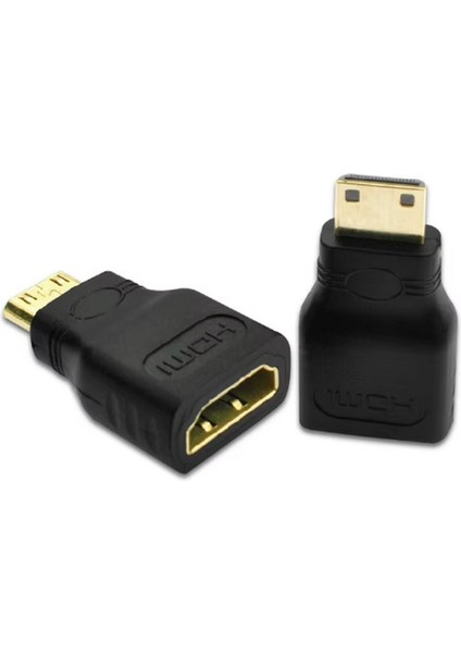 HDMI Dişi Mini HDMI Erkek Çevirici, Dönüştürücü Adaptör, modelleri