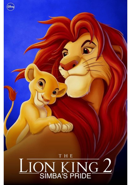 The Lion King II Simba's Pride (1998) (Folyo / Afiş / Poster) 7449 ( 35 cm x 50 cm )