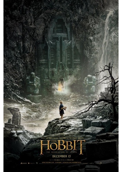 The Hobbit The Desolation Of Smaug (2013) 5 (Folyo / Afiş / Poster) 7174 ( 35 cm x 50 cm )