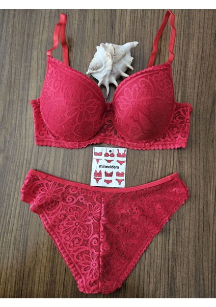 Desteksiz Dolgusuz Sütyen Külot Takım