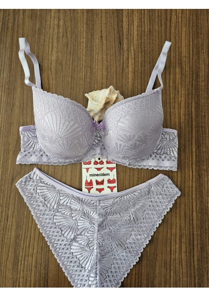 Desteksiz Dolgusuz Sütyen Külot Takım