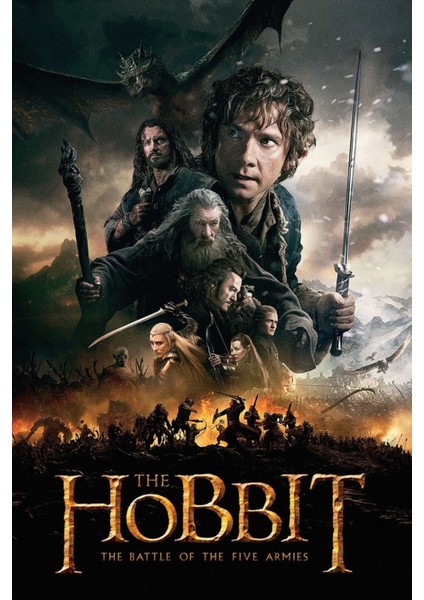 The Hobbit The Battle Of The Five Armies (2014) 4 (Folyo / Afiş / Poster) 7164 ( 35 cm x 50 cm )