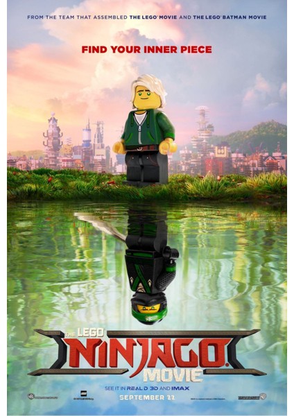 The L.e.g.o Ninjago Movie 2017 23 ( 35 cm x 50 cm )