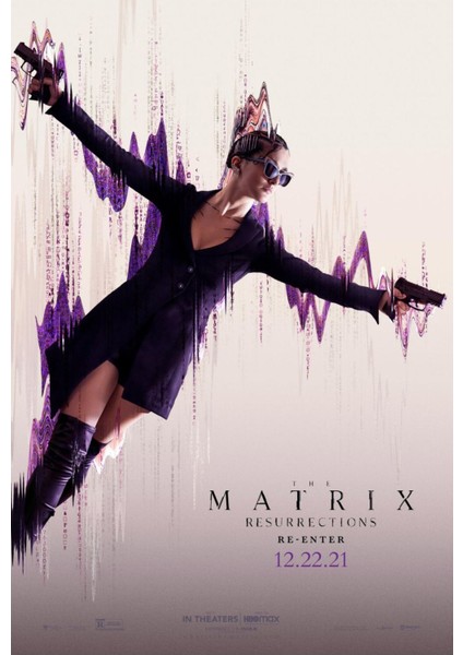 The Matrix Resurrections (2021) (Folyo / Afiş / Poster) 7617 ( 35 cm x 50 cm )