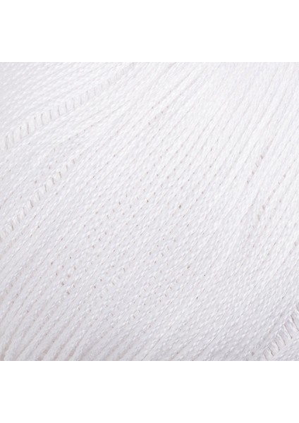 Lux Mercerized Cotton Beyaz El Örgü İpi - 2 - 33742 fiyatları