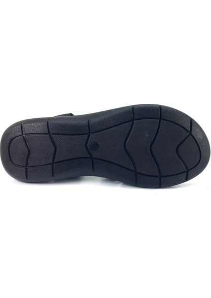D25YS-2530 Kadın Deri Comfort Sandalet Siyah fırsatları