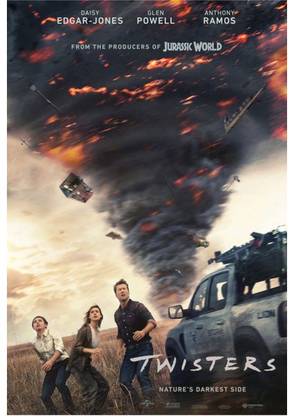 Twisters (2024) 0001 (Folyo / Afiş / Poster) 8488 ( 35 cm x 50 cm )