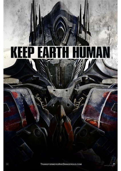Transformers Age Of Extinction (2014) (Folyo / Afiş / Poster) 8346 ( 35 cm x 50 cm )