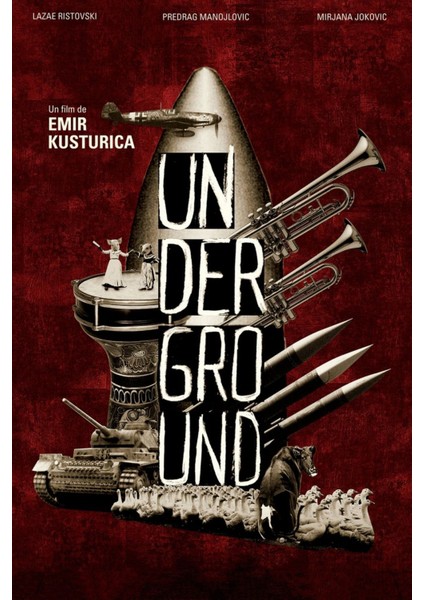 Underground (1995) (Folyo / Afiş / Poster) 8512 ( 35 cm x 50 cm )