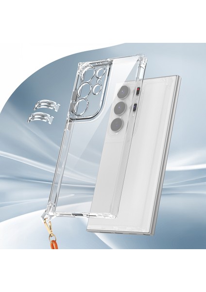 Galaxy S25 Ultra Kılıf Airbagli Takılabilir Askı Aparatlı Arkası Sert Kenarları Yumuşak Sararmaz fırsatları