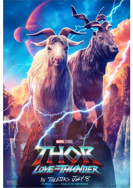 Thor Love And Thunder (2022) 7 (Folyo / Afiş / Poster) 8139 ( 35 cm x 50 cm )