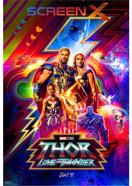 Thor Love And Thunder (2022) 5 (Folyo / Afiş / Poster) 8137 ( 35 cm x 50 cm )