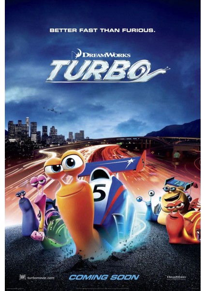 Turbo (2013) 2 (Folyo / Afiş / Poster) 8467 ( 35 cm x 50 cm )