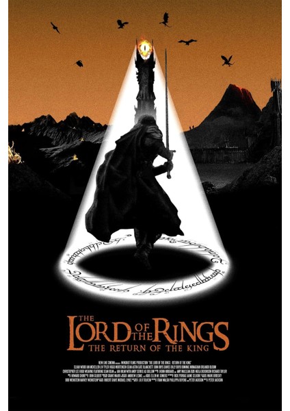 The Lord Of The Rings The Return Of The King 2003 10 Poster Afiş ( 35 x 50 cm )