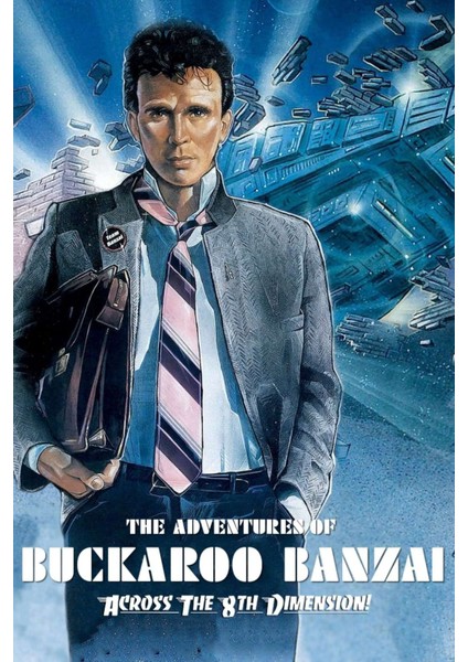 The Adventures Of Buckaroo Banzai Across 5 Poster Afiş ( 35 x 50 cm )