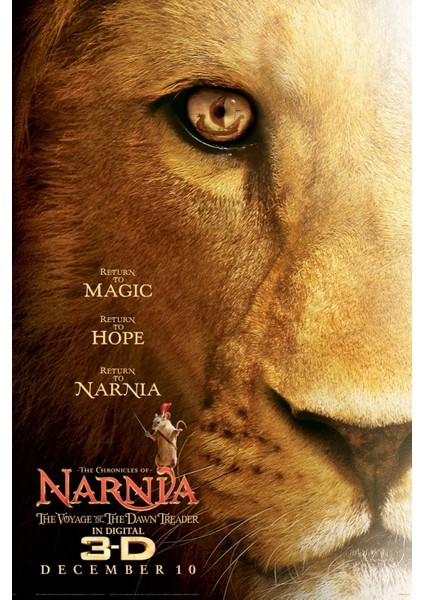 Narnia The Voyage Of The Dawn Treader 2010 5 Poster Afiş ( 35 x 50 cm )