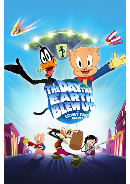 The Day The Earth Blew Up A Looney Tunes Movie 2024 2 Poster Afiş ( 35 x 50 cm )