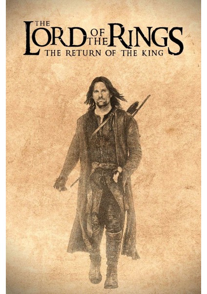 The Lord Of The Rings The Return Of The King 2003 6 Poster Afiş ( 35 x 50 cm )