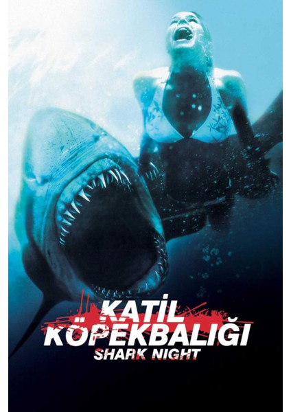 Shark Night 3D 2011 03 Afiş Poster ( 35 x 50 cm )