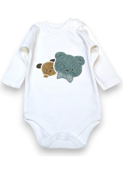 Ayıcıklı Hırkalı Erkek Bebek Takım modelleri