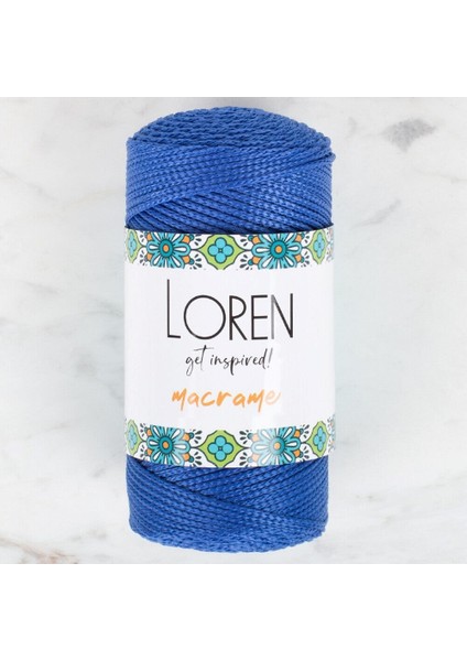 Macrame Saks Mavi El Örgü İpi - RM 0252 - 34352