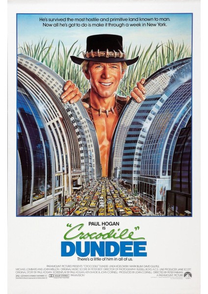 Crocodile Dundee (1986) ( Folyo ) - Afiş - POSTER-2281 ( 50 cm x 70 cm )