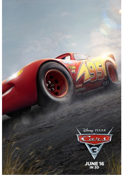 Cars 3 (2017) 8 ( Folyo ) - Afiş - POSTER-2053 ( 50 cm x 70 cm )