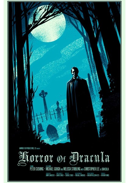 Dracula (1958) 3 ( Folyo ) - Afiş - POSTER-2559 ( 50 cm x 70 cm )