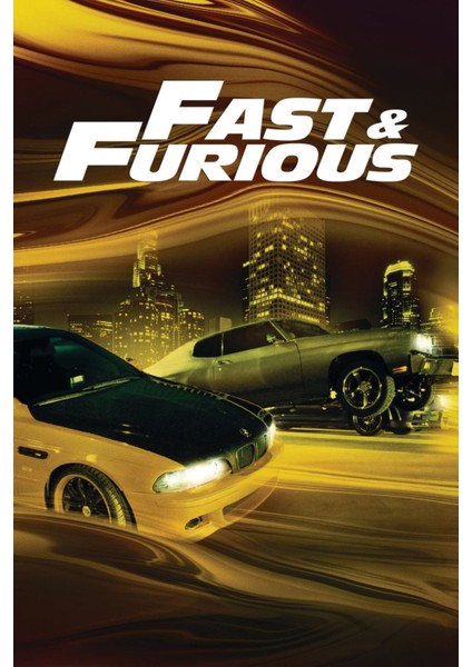 Fast & Furious (2009) 2 ( Folyo ) - Afiş - POSTER-2803 ( 50 cm x 70 cm )