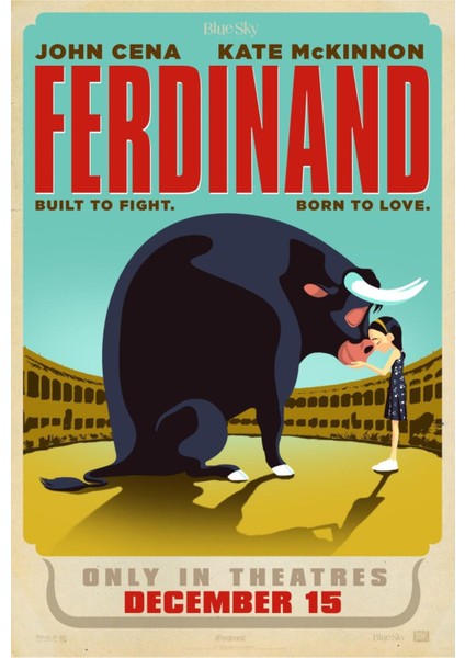 Ferdinand (2017) 2 ( Folyo ) - Afiş - POSTER-2827 ( 50 cm x 70 cm )