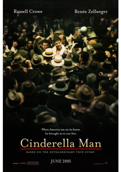 Cinderella Man (2005) 1 ( Folyo ) - Afiş - POSTER-2144 ( 50 cm x 70 cm )