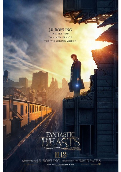Fantastic Beasts And Where To Find Them (2016) 3 ( Folyo ) - Afiş - POSTER-2771 ( 50 cm x 70 cm )