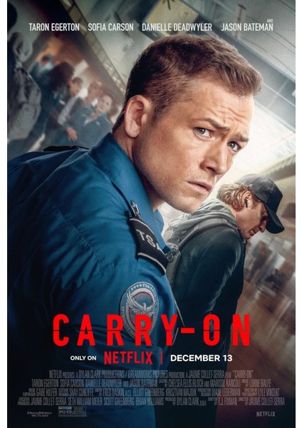 Carry-On (2024) 0001 ( Folyo ) - Afiş - POSTER-2025 ( 50 cm x 70 cm )
