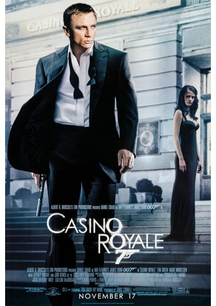 Casino Royale (2006) ( Folyo ) - Afiş - POSTER-2071 ( 50 cm x 70 cm )