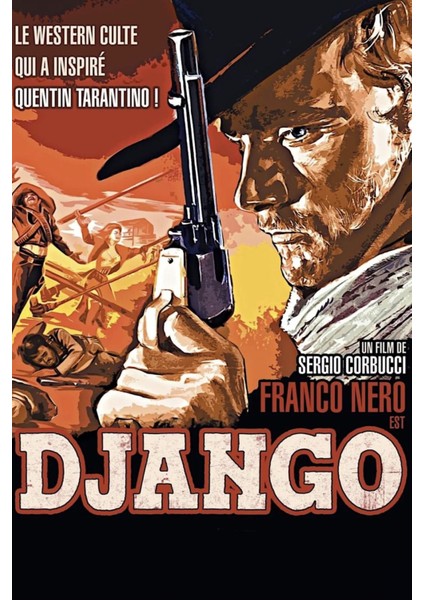 Django (1966) ( Folyo ) - Afiş - POSTER-2497 ( 50 cm x 70 cm )