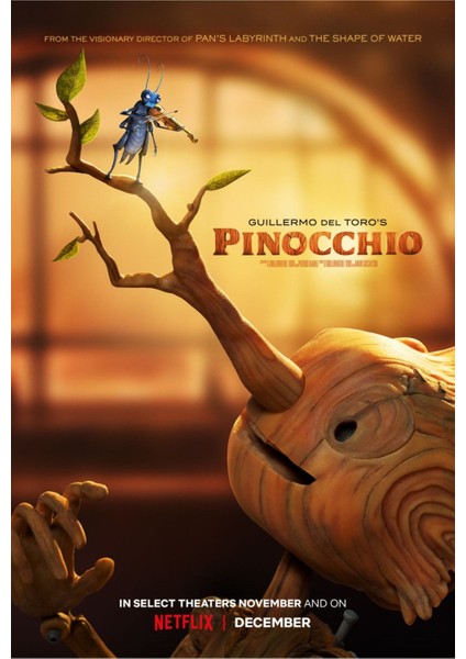 Guillermo Del Toro's Pinocchio (2022) 1 ( Folyo ) - Afiş - POSTER-3260 ( 50 cm x 70 cm )