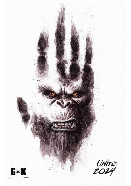 Godzilla x Kong The New Empire (2024) 0003 ( Folyo ) - Afiş - POSTER-3135 ( 50 cm x 70 cm )