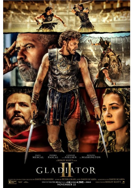 Gladiator Iı (2024) 0016 ( Folyo ) - Afiş - POSTER-3081 ( 50 cm x 70 cm )