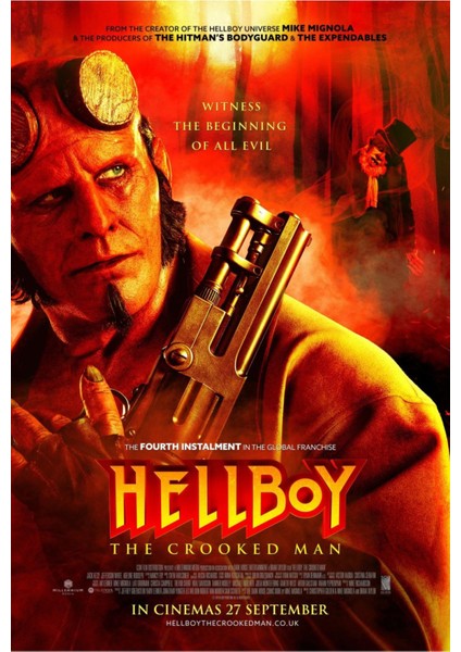 Hellboy The Crooked Man (2024) 0002 ( Folyo ) - Afiş - POSTER-3466 ( 50 cm x 70 cm )