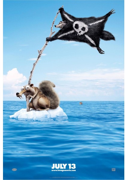 Ice Age Continental Drift (2012) 8 ( Folyo ) - Afiş - POSTER-3703 ( 50 cm x 70 cm )
